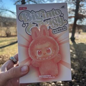 LUBUBU Pop Mart Big into Energy Vinyl Plush Pendant Blind Box